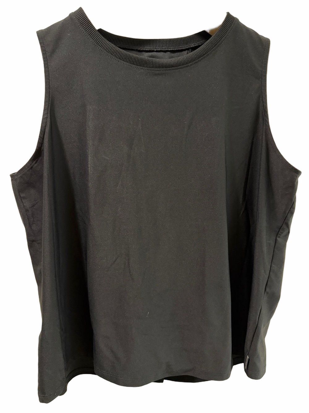 Eddie Bauer Black Crewneck Sleeveless Tank